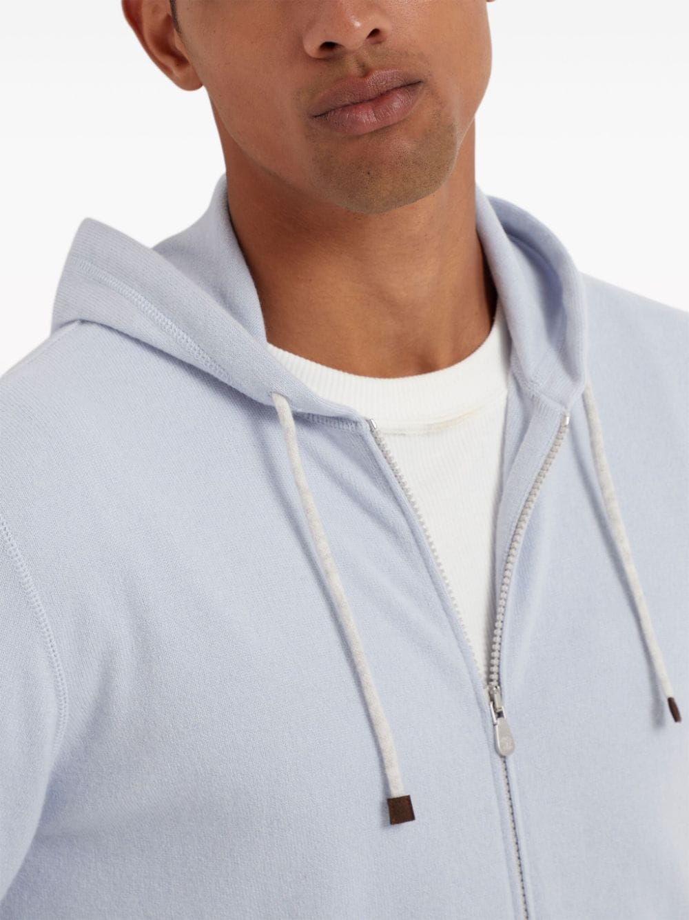 Brunello Cucinelli Sweaters Azzurro Cashmere