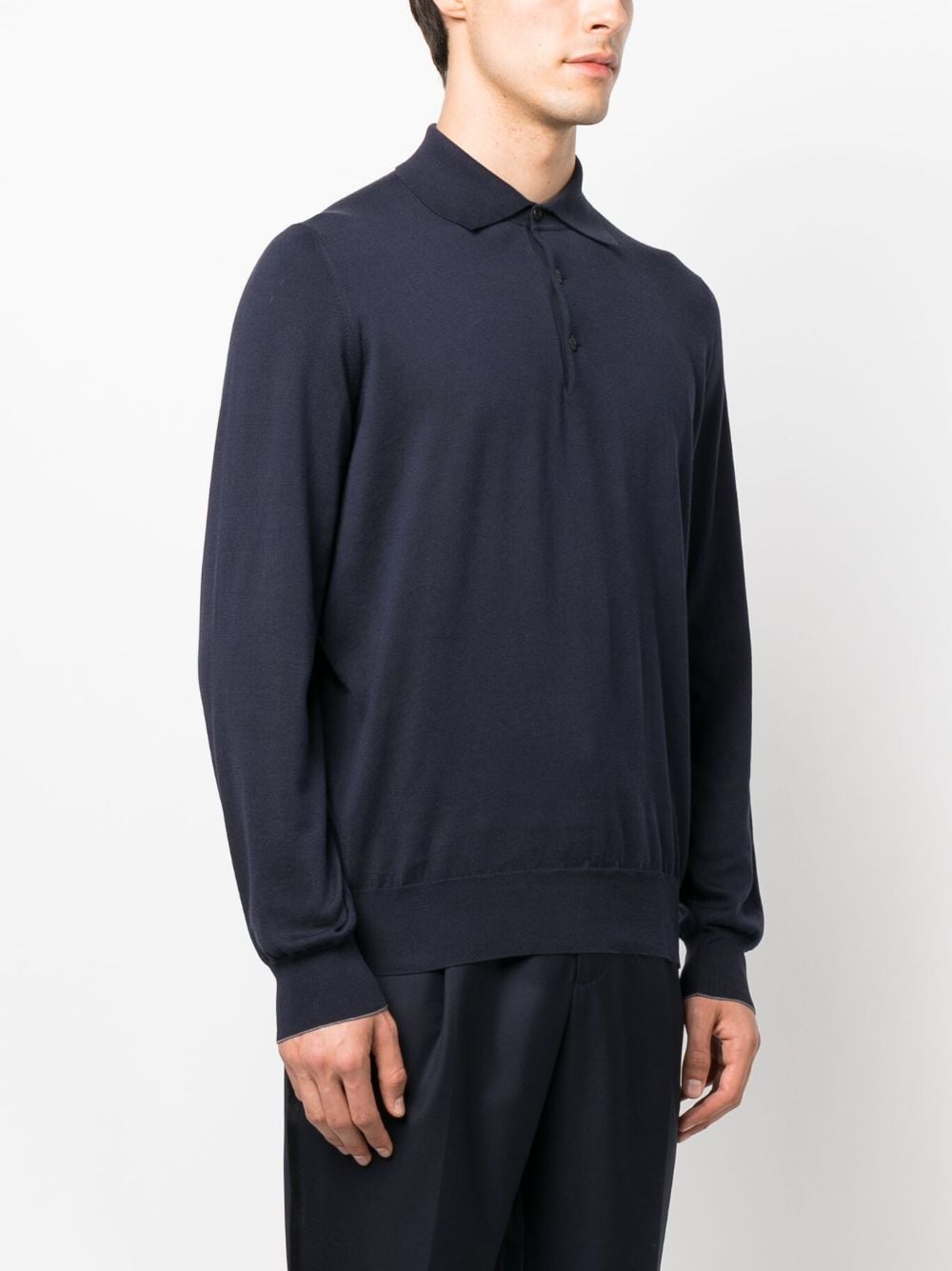 Brunello Cucinelli T-Shirts And Polos Blu Cotton