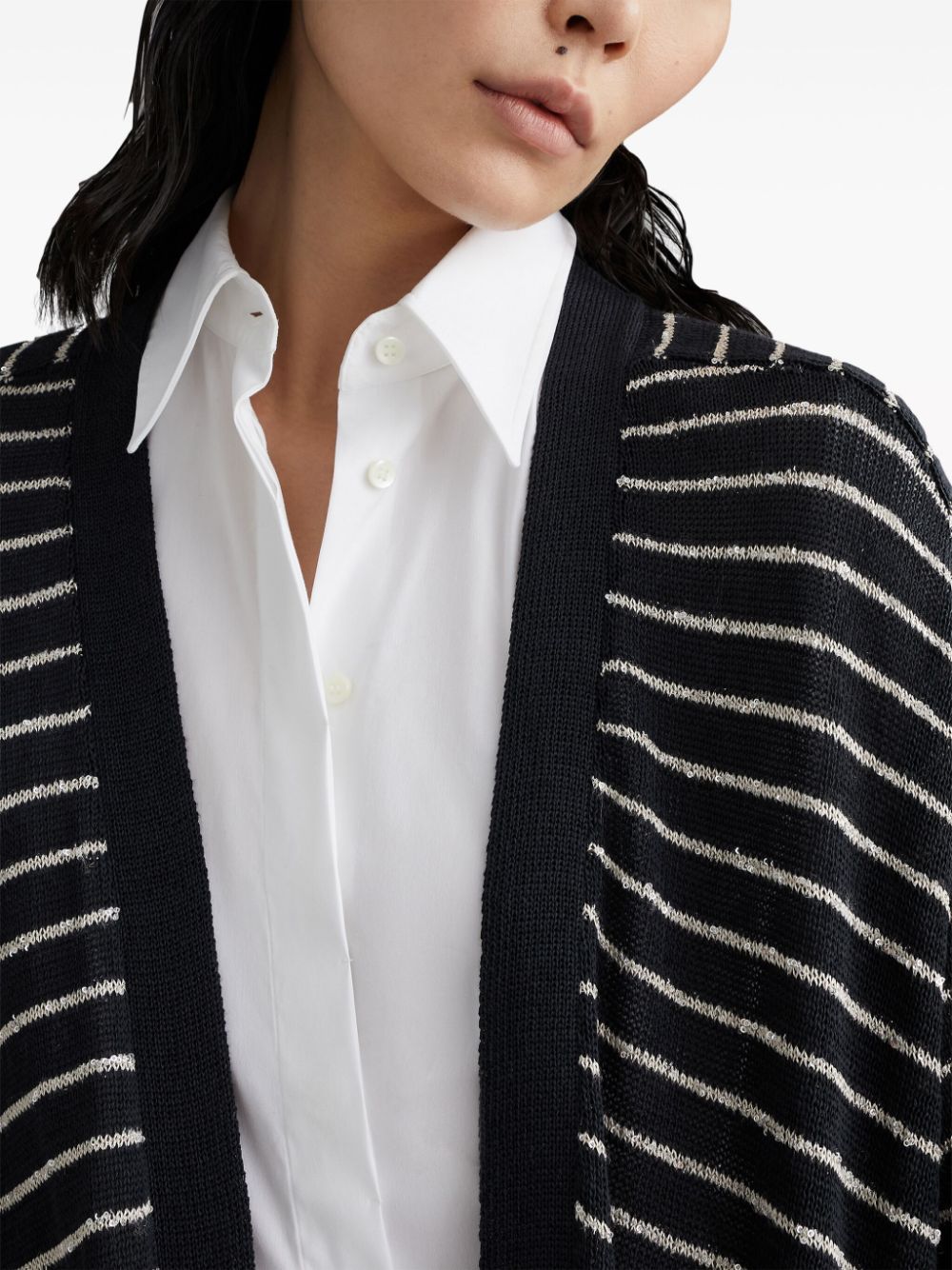 Brunello Cucinelli Sweaters Grigio Cotton