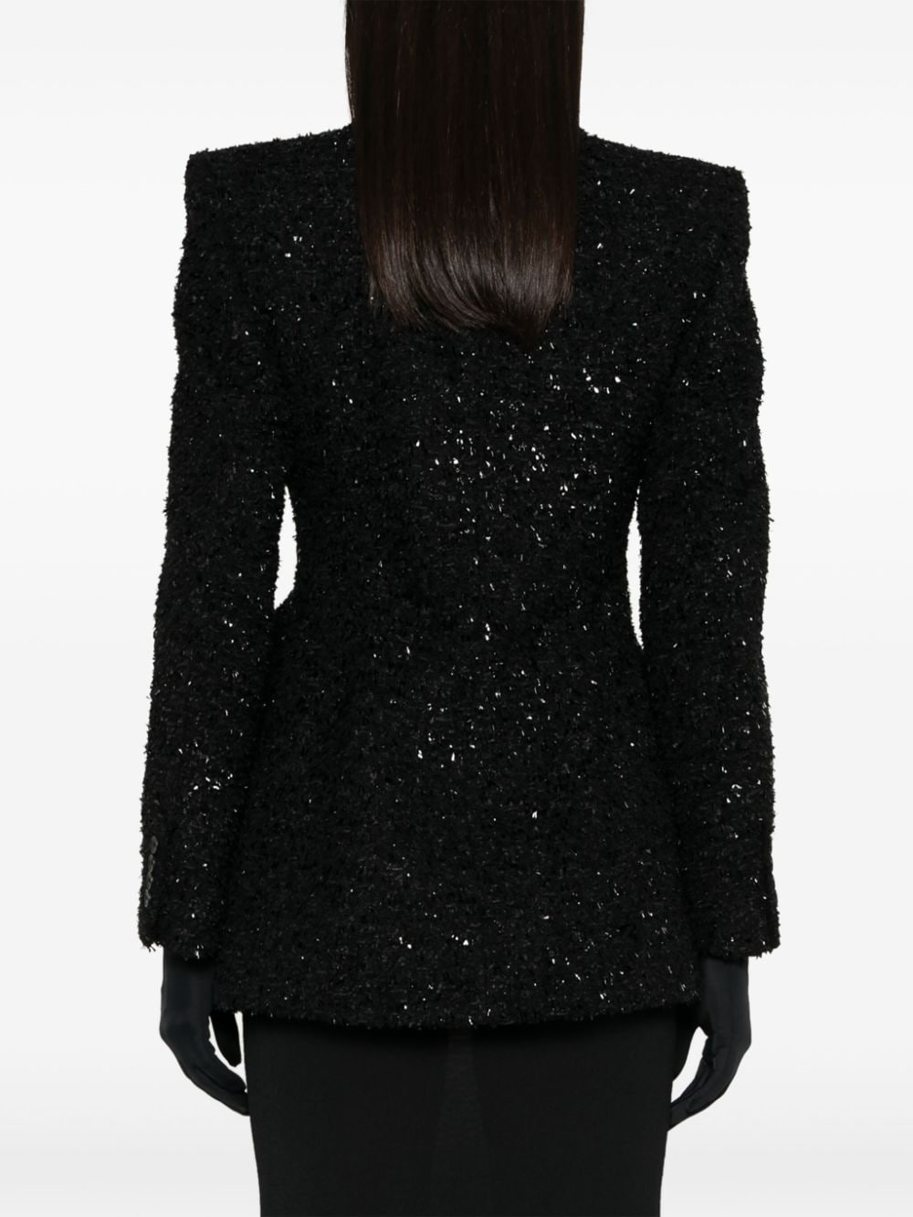Balenciaga Jackets Black Outer: Wool