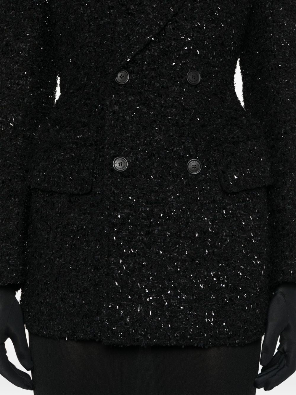 Balenciaga Jackets Black Outer: Wool