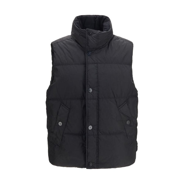 Stone Island Inner: 100% Duck Down vest in black