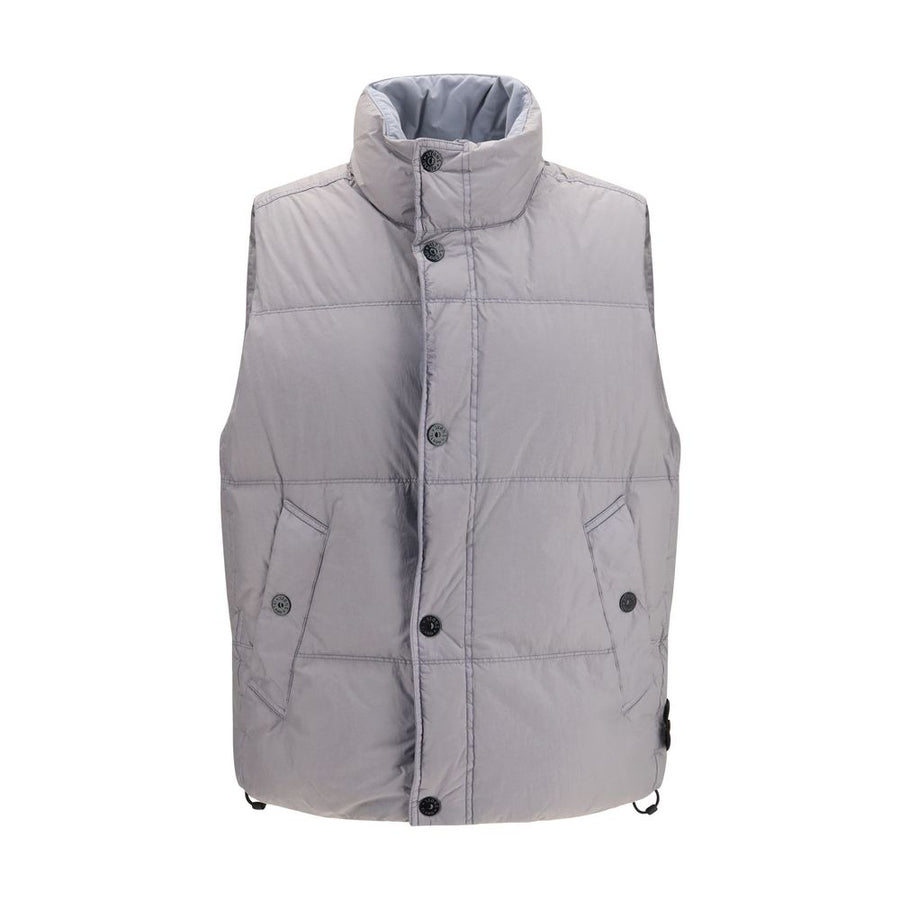 Stone Island Inner: 100% Duck Down vest in gray