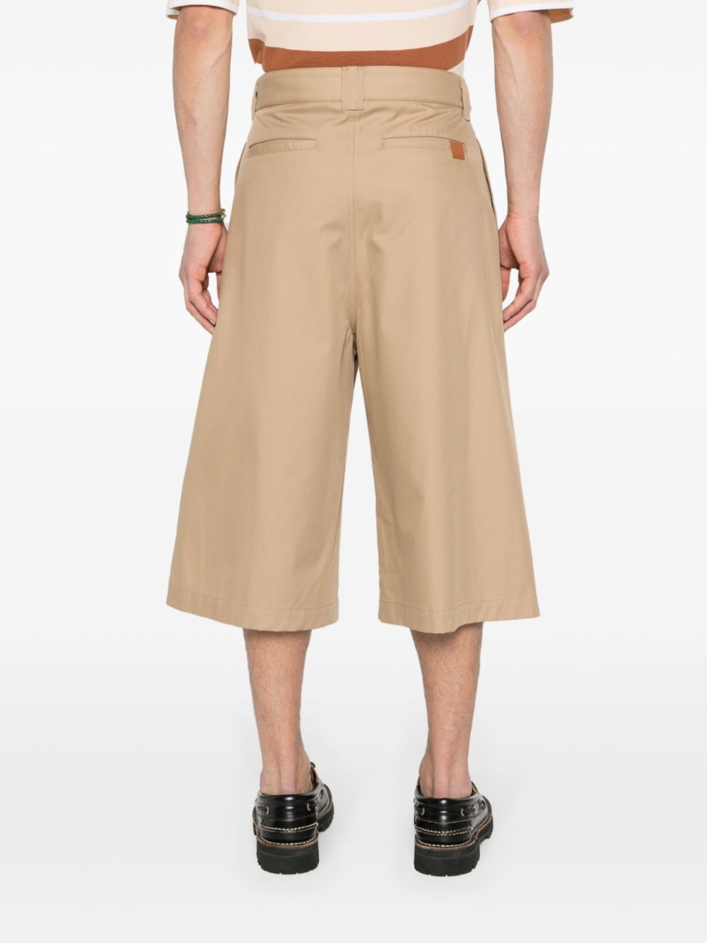 Loewe Paulas Ibiza Trousers Beige Cotton