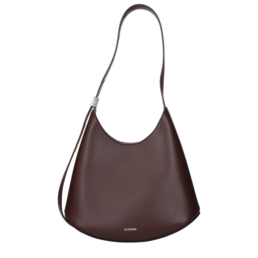 Jil Sander shoulder bag in brown