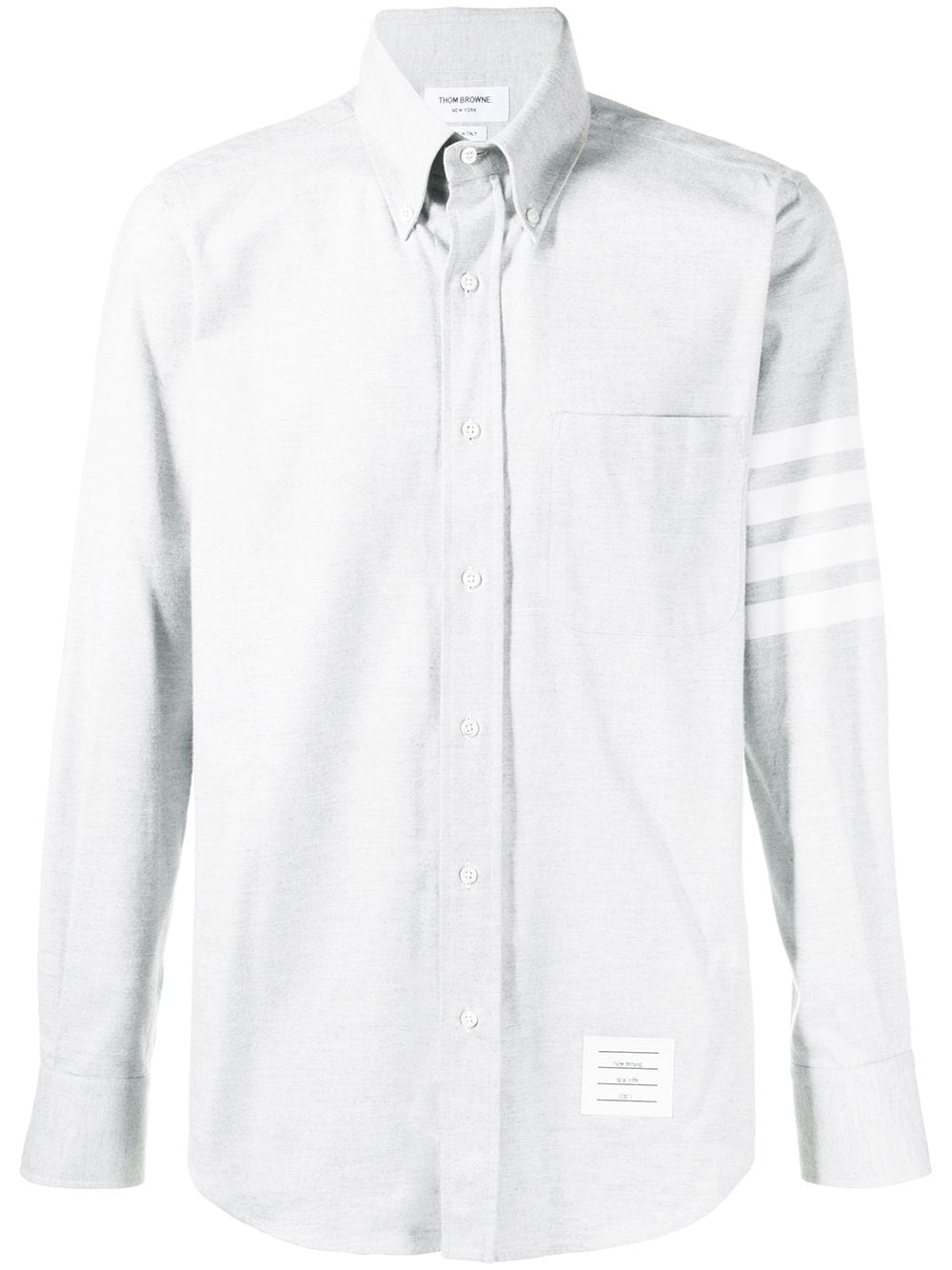 Thom Browne Shirts Grey Cotton