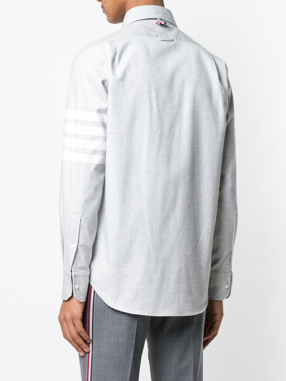 Thom Browne Shirts Grey Cotton