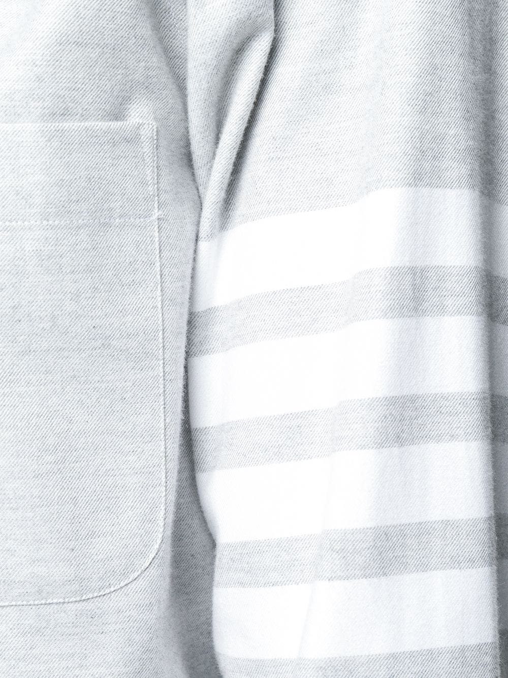 Thom Browne Shirts Grey Cotton