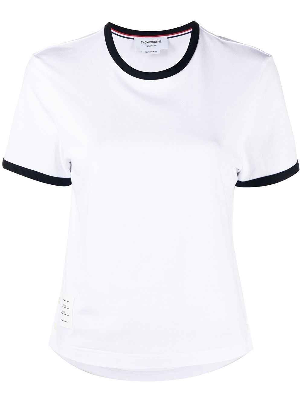Thom Browne T-Shirts And Polos White Cotton