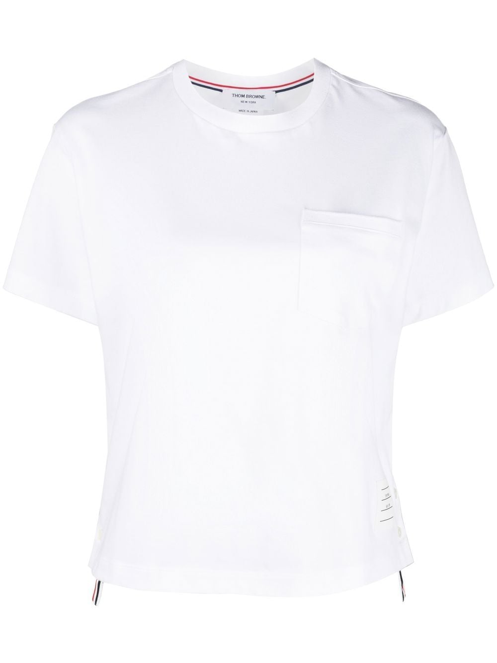 Thom Browne T-Shirts And Polos White Cotton