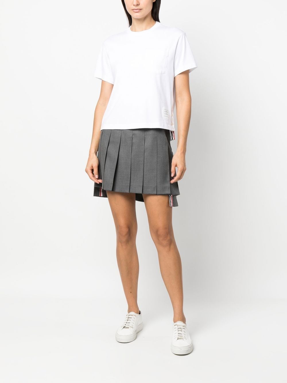 Thom Browne T-Shirts And Polos White Cotton