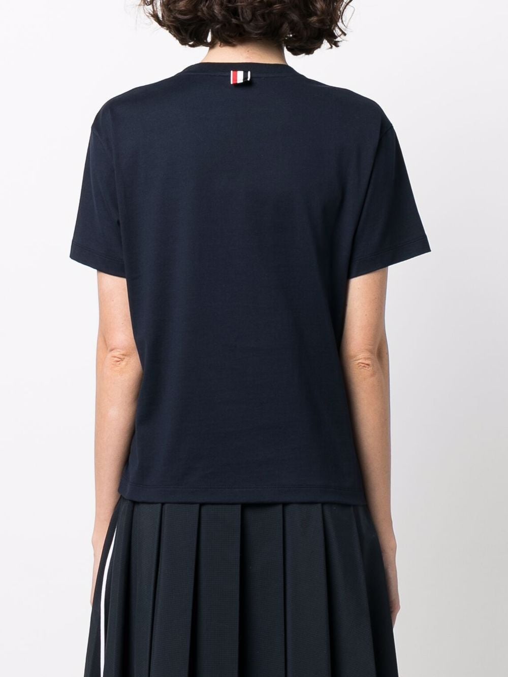 Thom Browne T-Shirts And Polos Blue Cotton