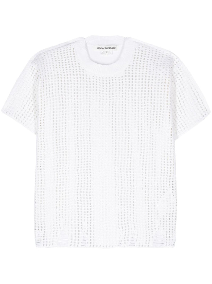 Junya Watanabe T-shirts and Polos White Polyester