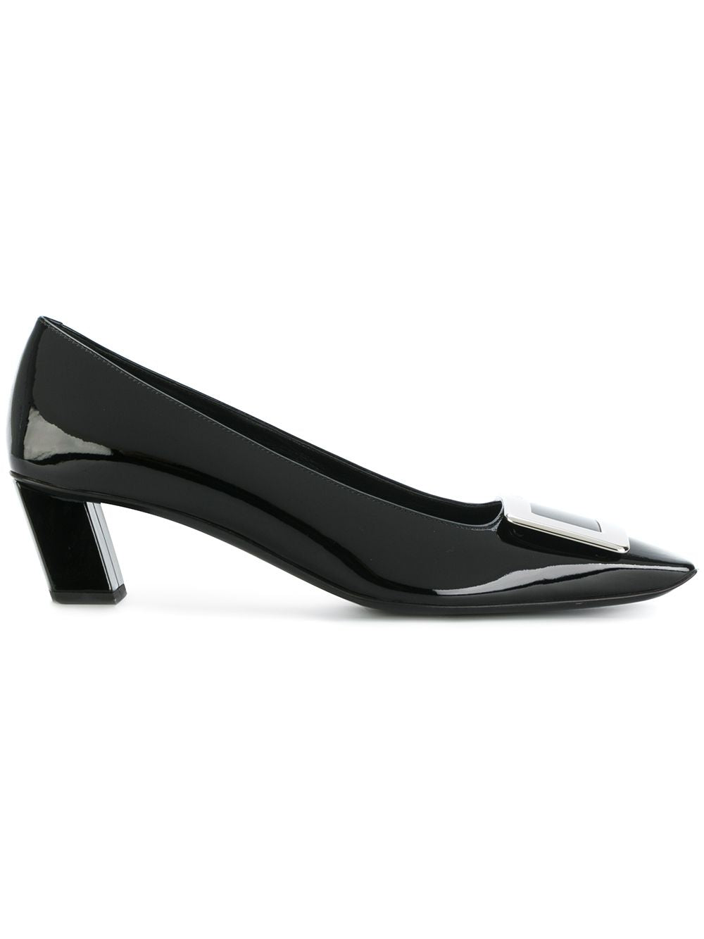 Roger Vivier With Heel Black Leather
