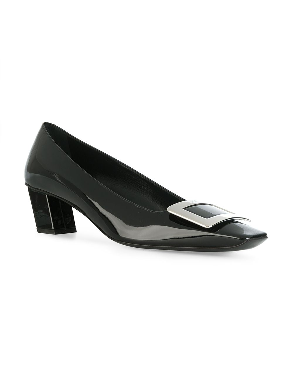 Roger Vivier With Heel Black Leather