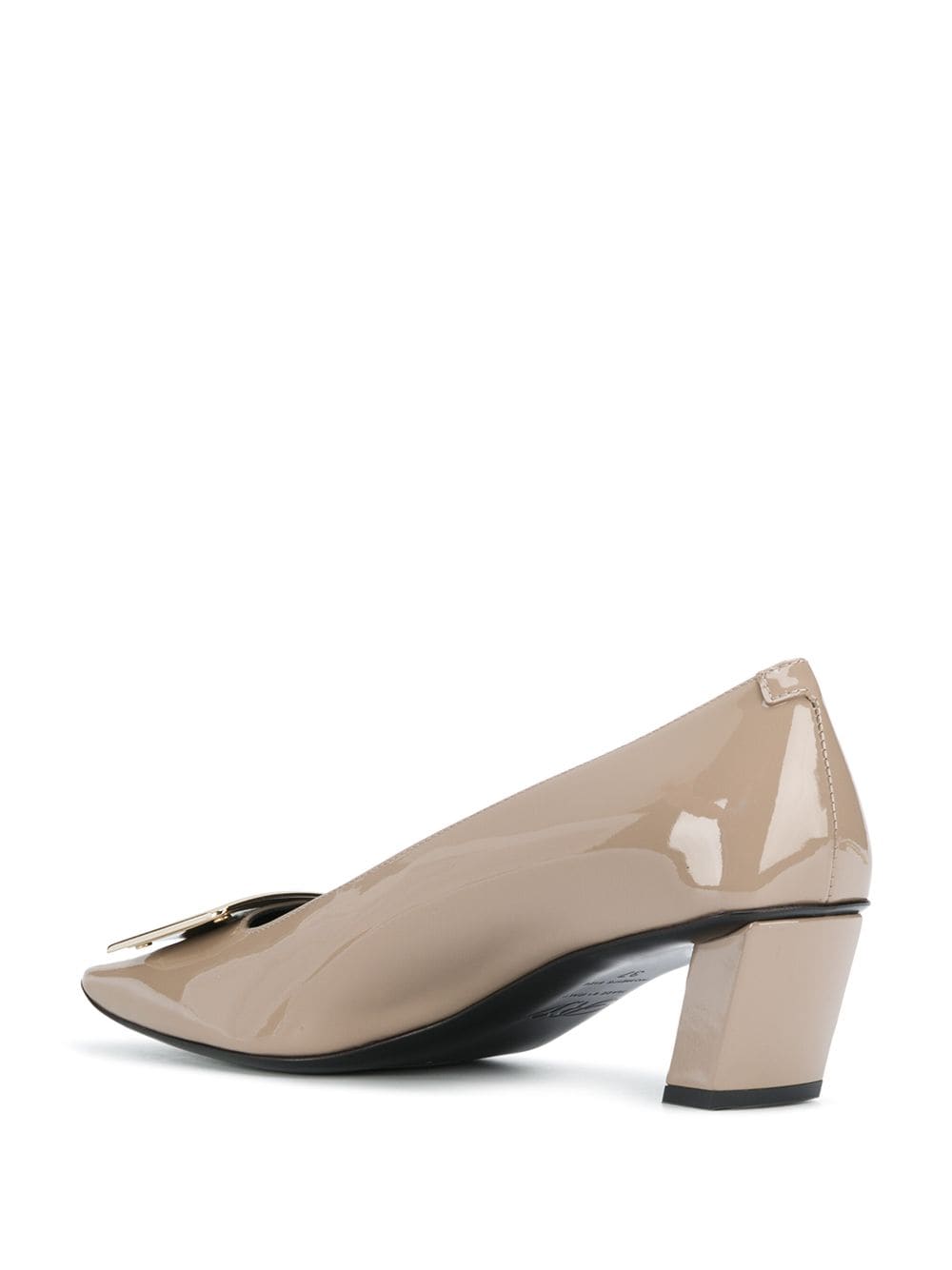 Roger Vivier With Heel Beige Calfskin