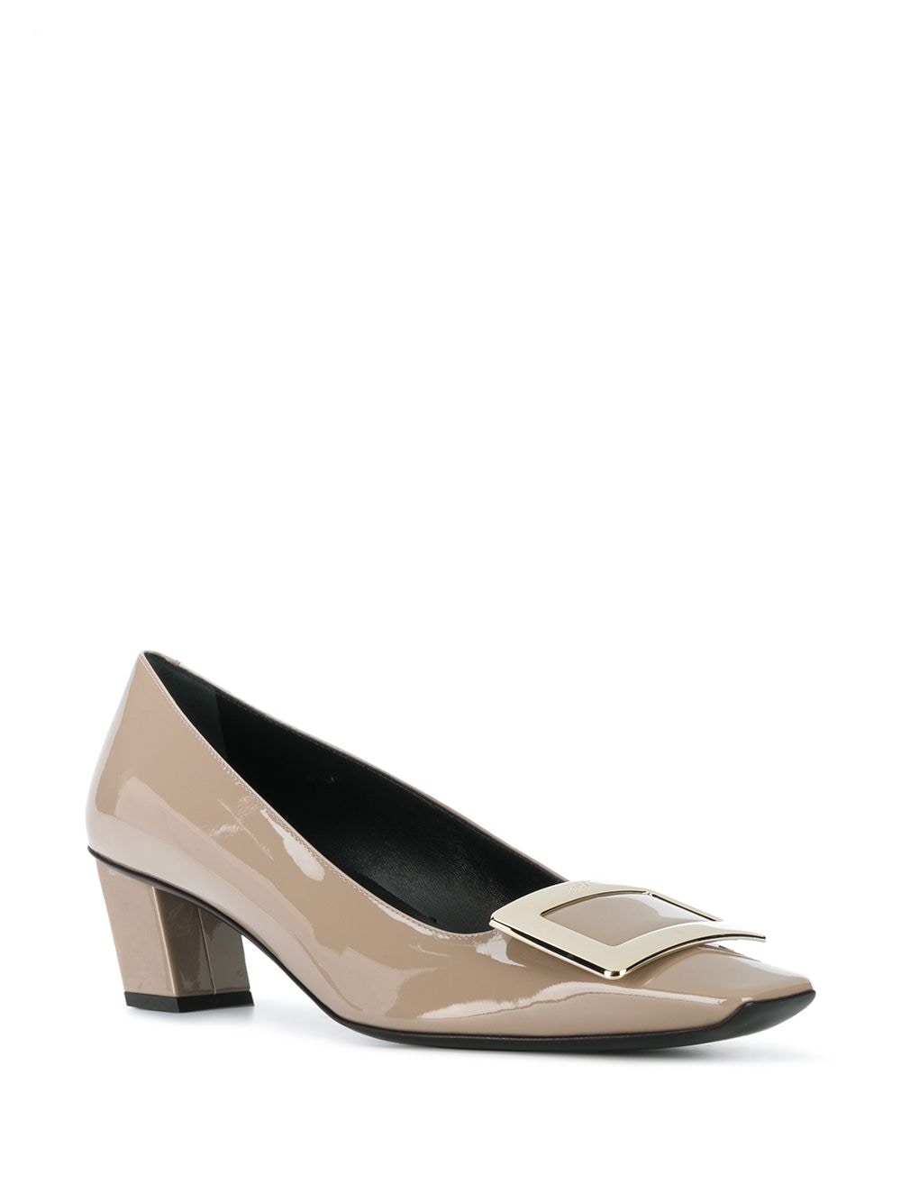 Roger Vivier With Heel Beige Calfskin