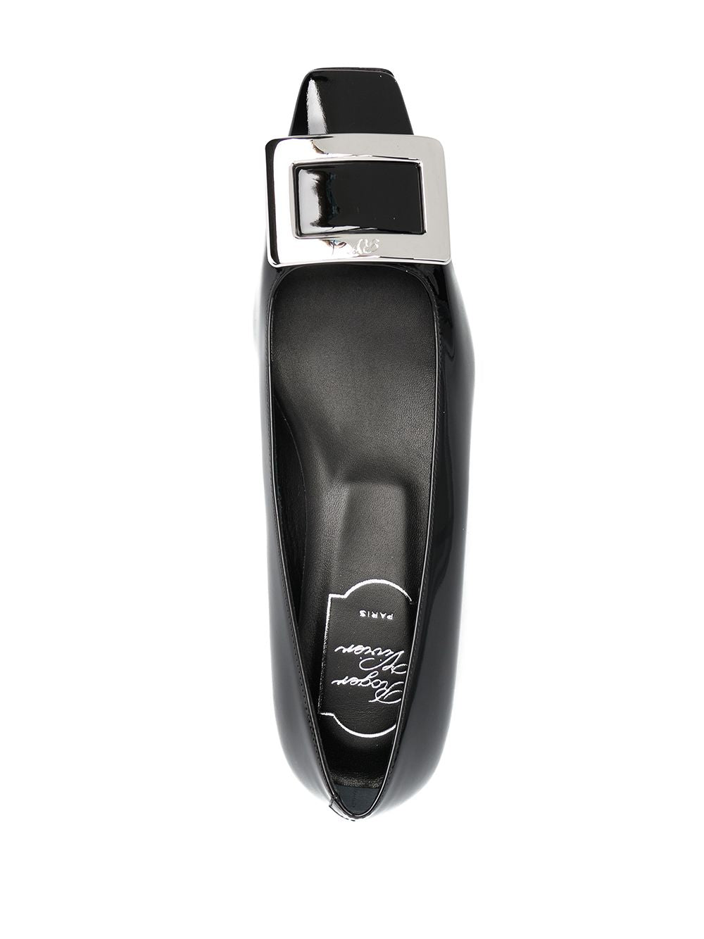 Roger Vivier Flat Shoes Black Leather