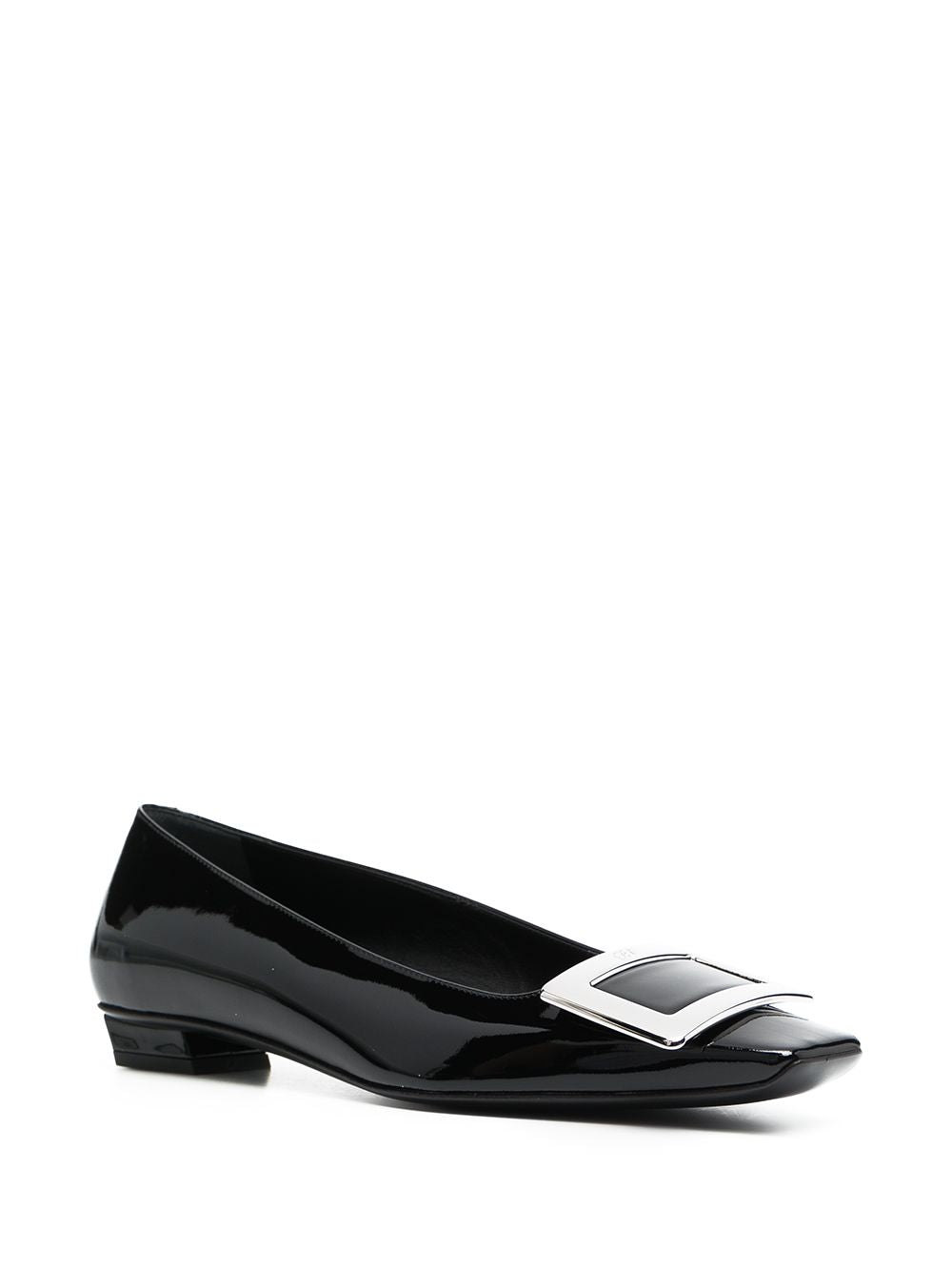 Roger Vivier Flat Shoes Black Leather