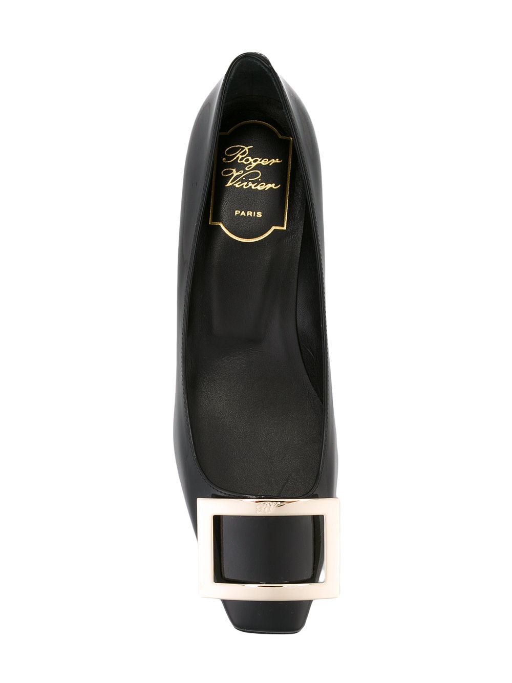 Roger Vivier With Heel Black Calfskin