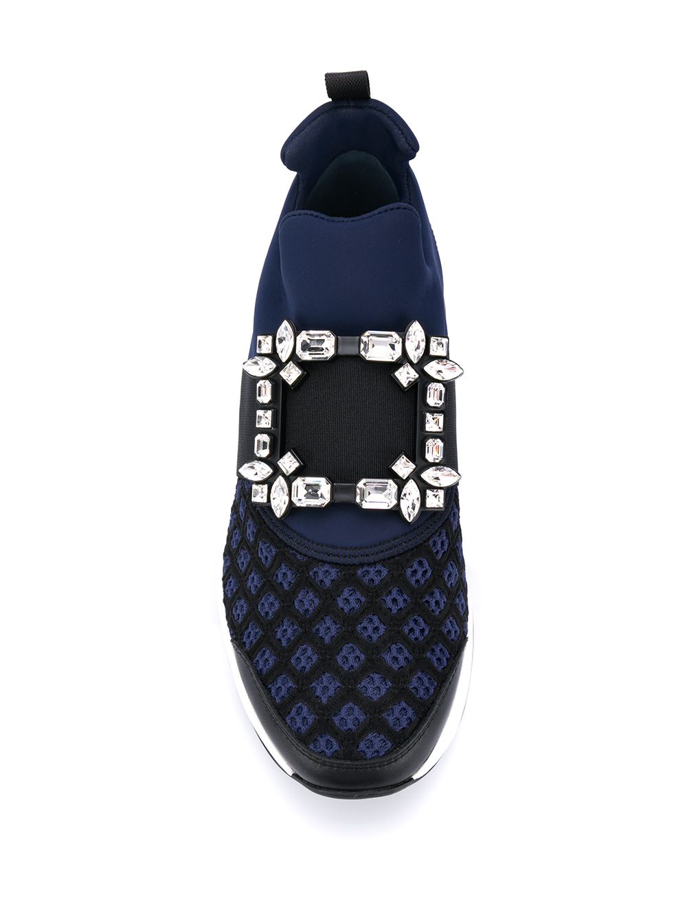 Roger Vivier Sneakers Blue Technical Fabric