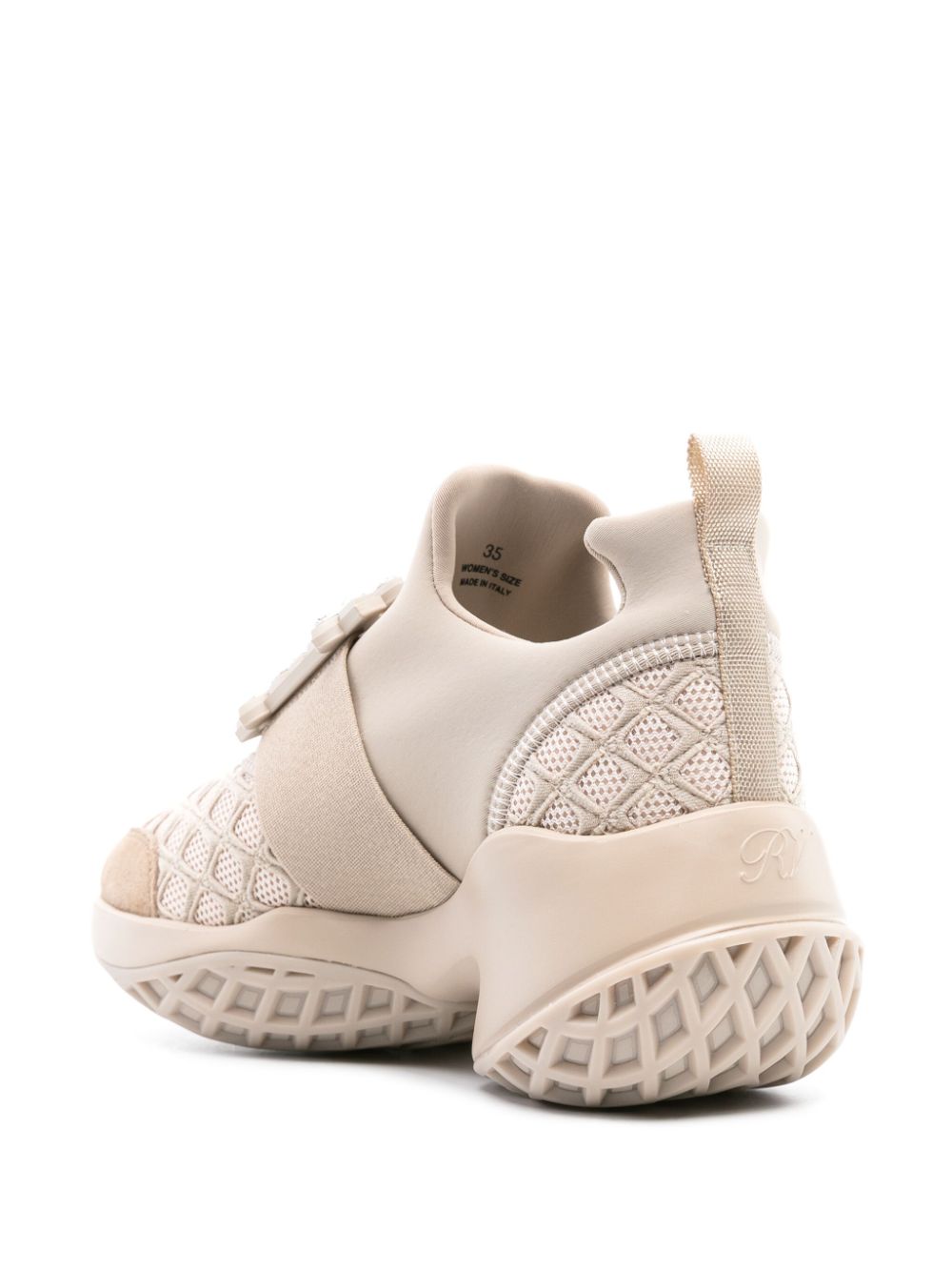 Roger Vivier Sneakers Beige Leather
