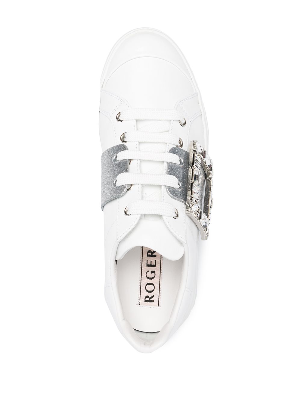 Roger Vivier Sneakers White Outer: Leather Sole: Rubber