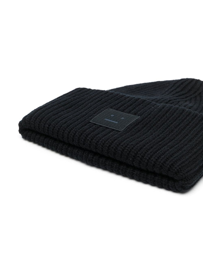Acne Hats Black Wool