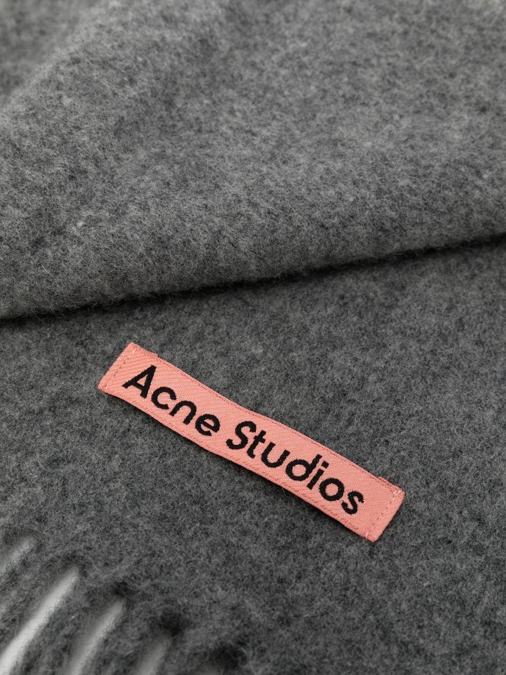 Acne Studios Scarfs Grey Shell: Wool