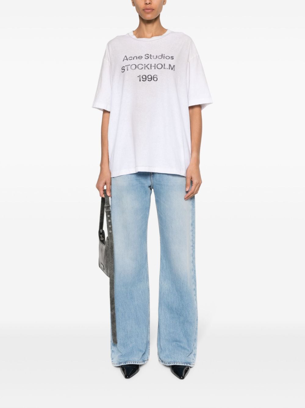 Acne Studios T-Shirts And Polos White Cotton