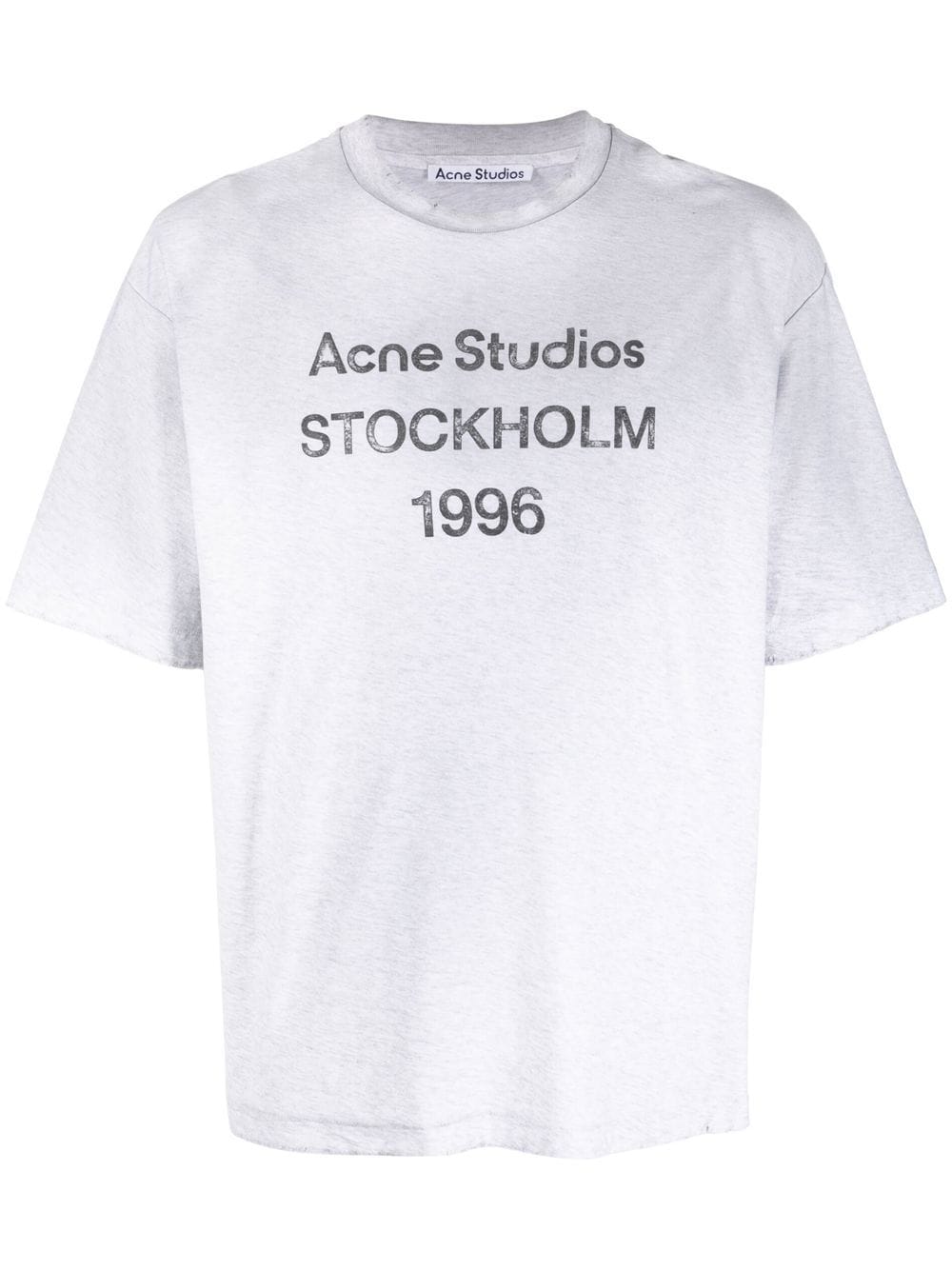 Acne Studios T-Shirts And Polos Light Grey Cotton