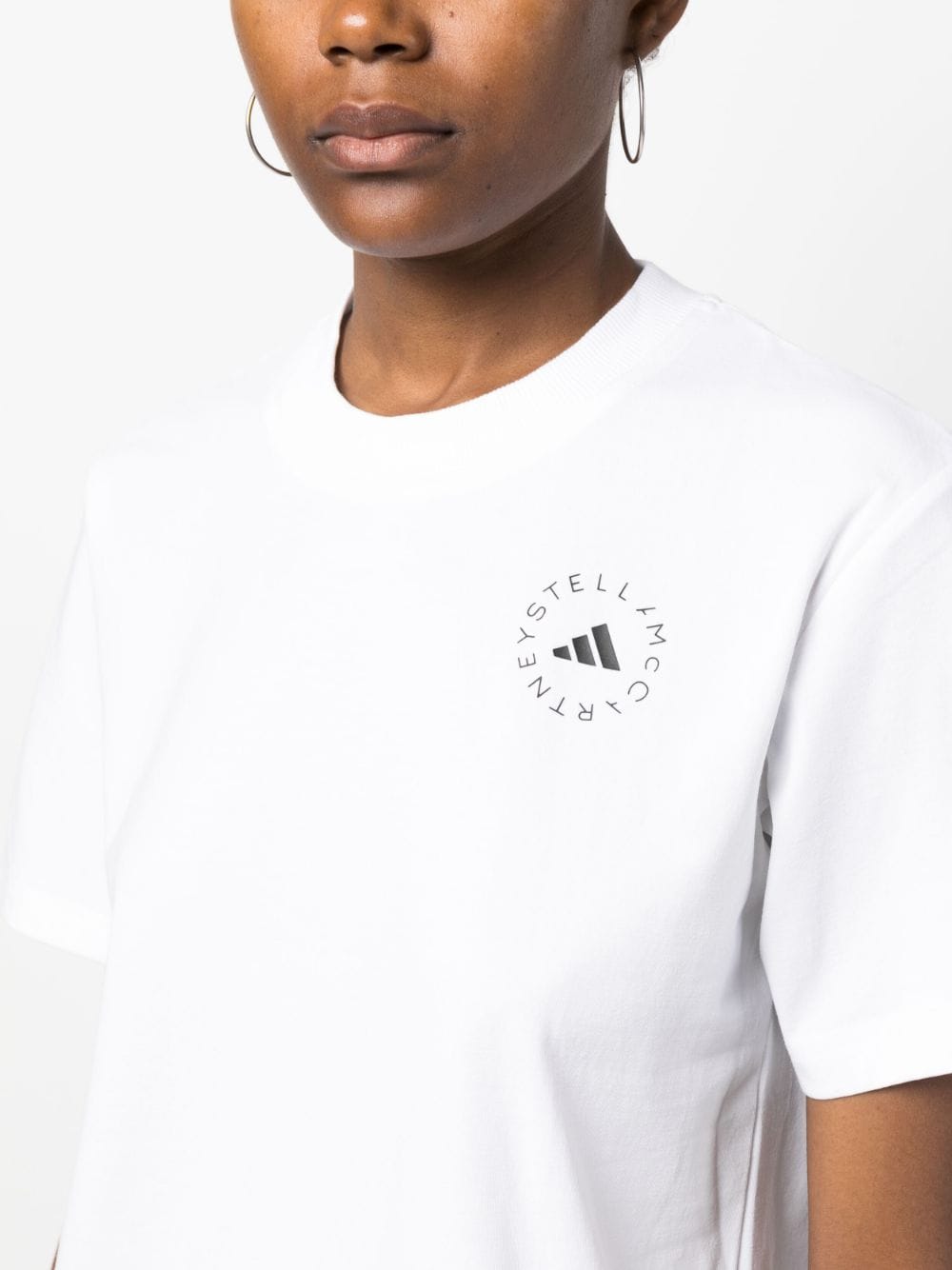 Adidas By Stella McCartney T-shirts and Polos White Polyester