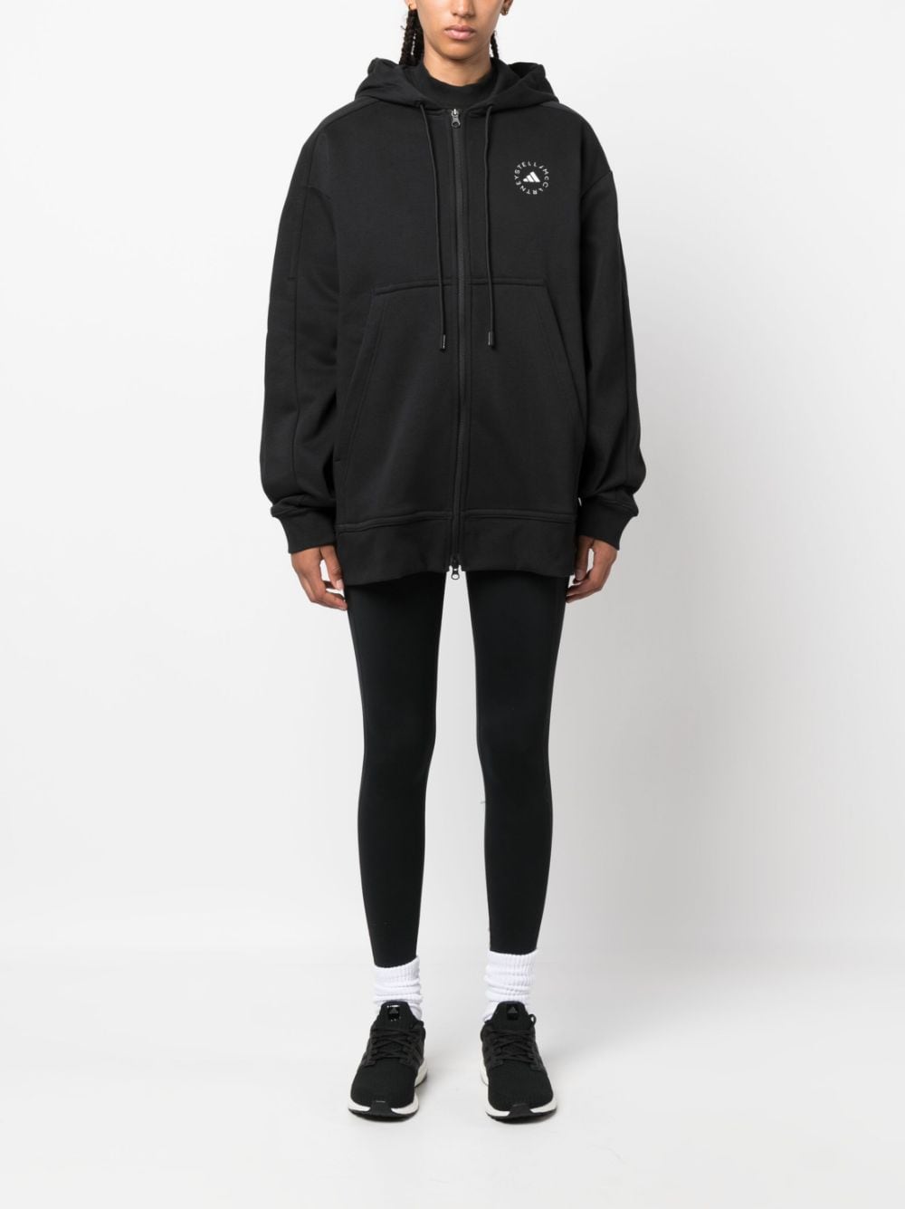Adidas By Stella Mccartney Sweaters Black Organic Cotton