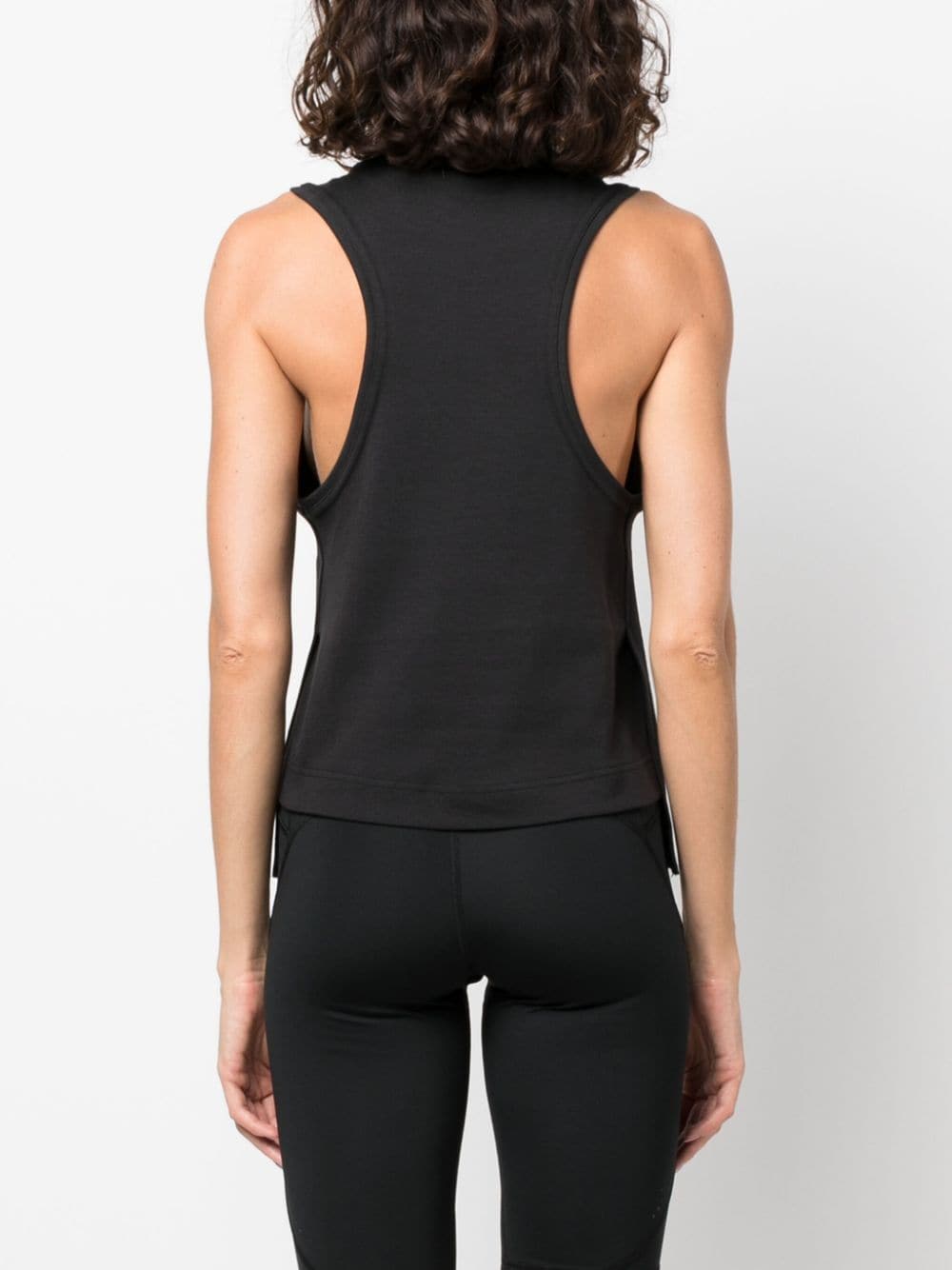 Adidas By Stella McCartney Top Black Organic Cotton