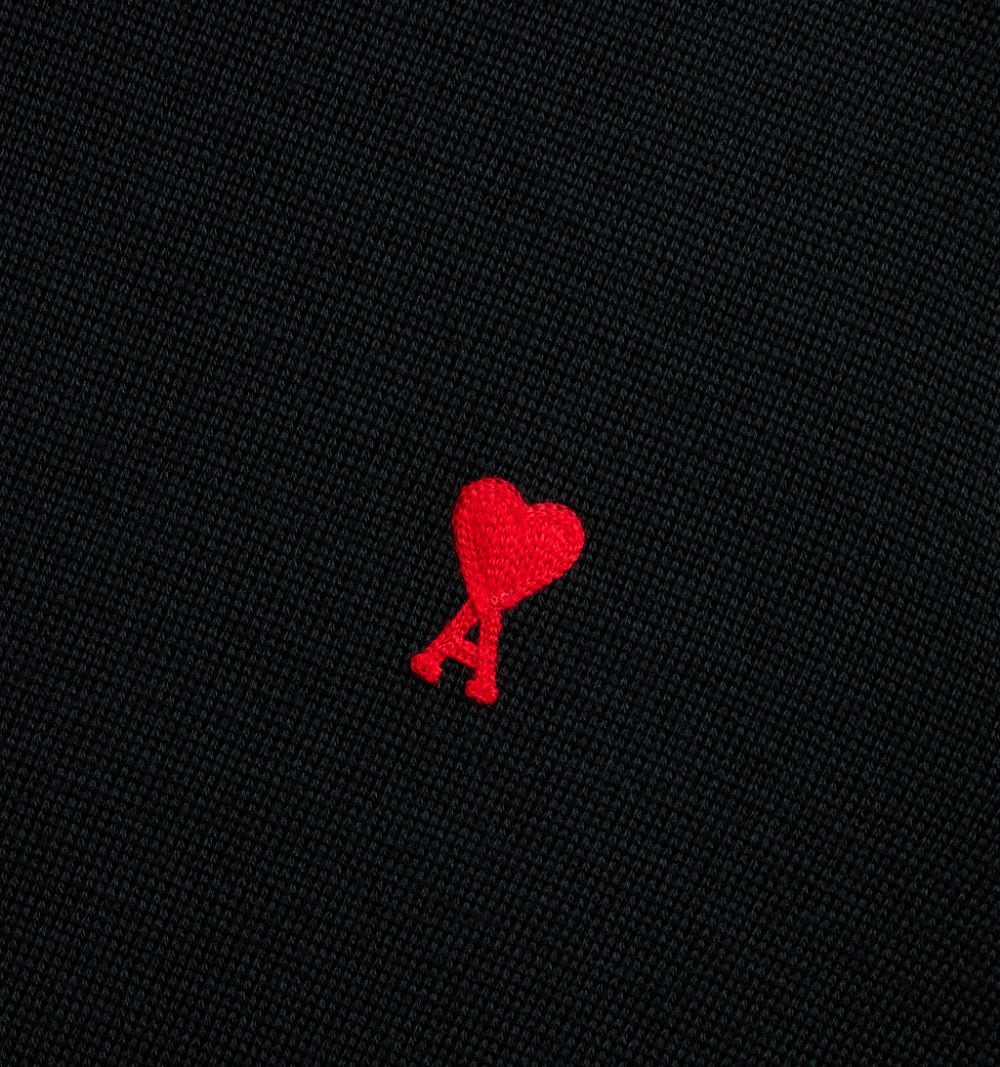 Ami Paris Sweaters Black Main Fabric:rws Wool