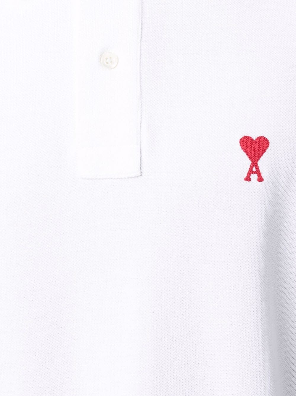 Ami Paris T-Shirts And Polos White Organic Cotton