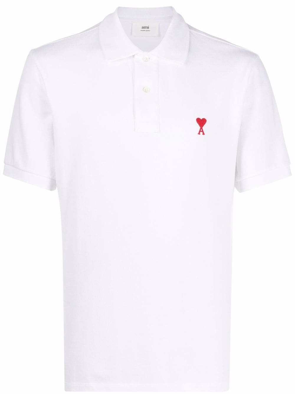 Ami Paris T-Shirts And Polos White Organic Cotton