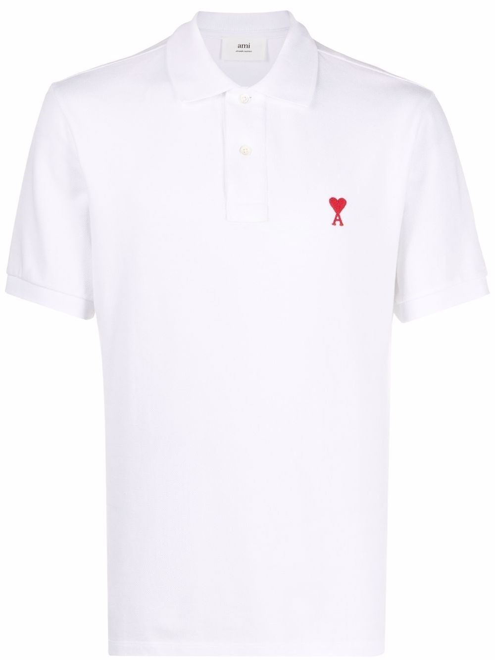 Ami Paris T-Shirts And Polos White Organic Cotton