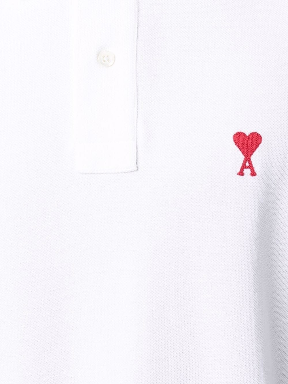 Ami Paris T-Shirts And Polos White Organic Cotton