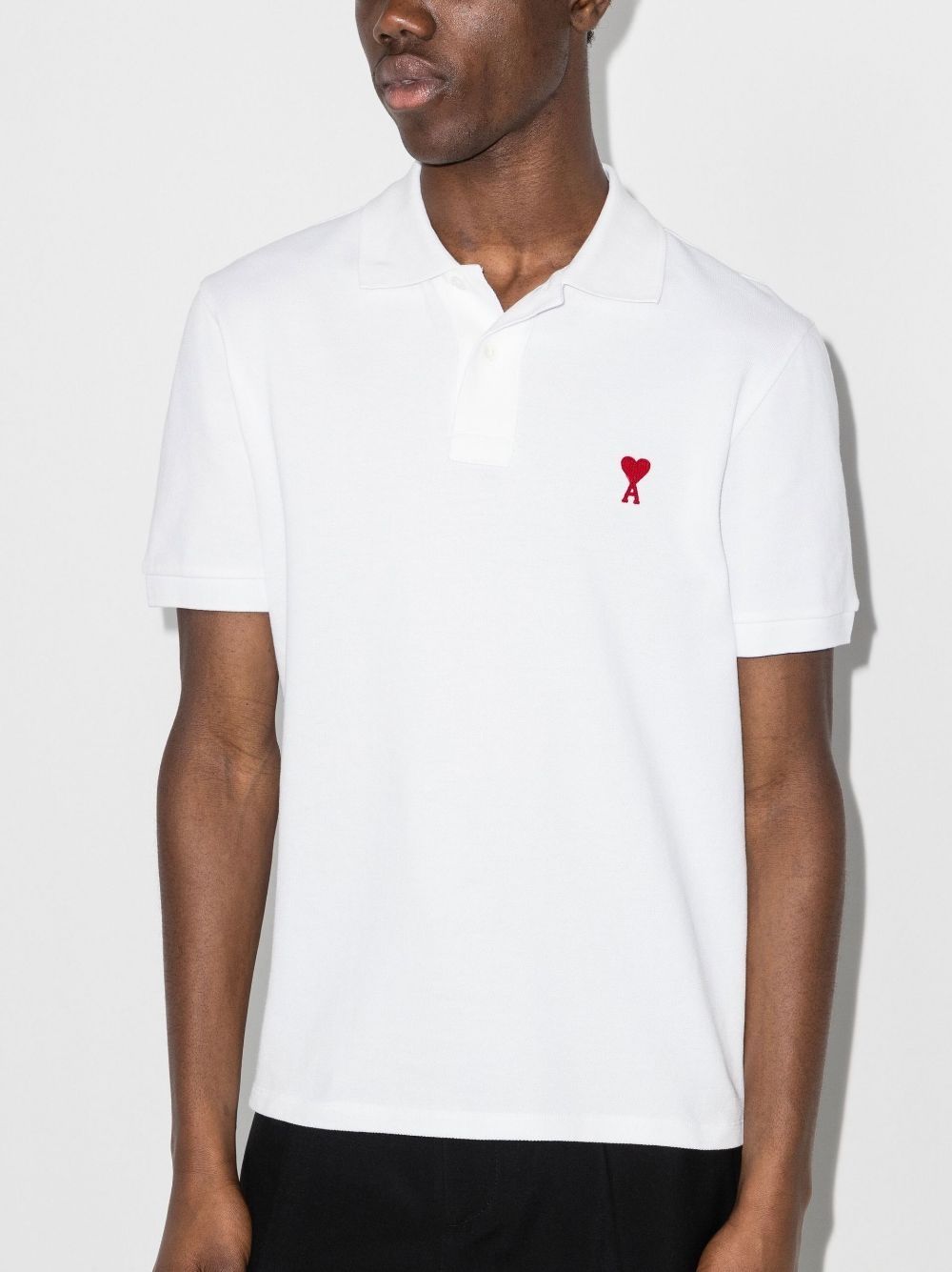 Ami Paris T-Shirts And Polos White Organic Cotton