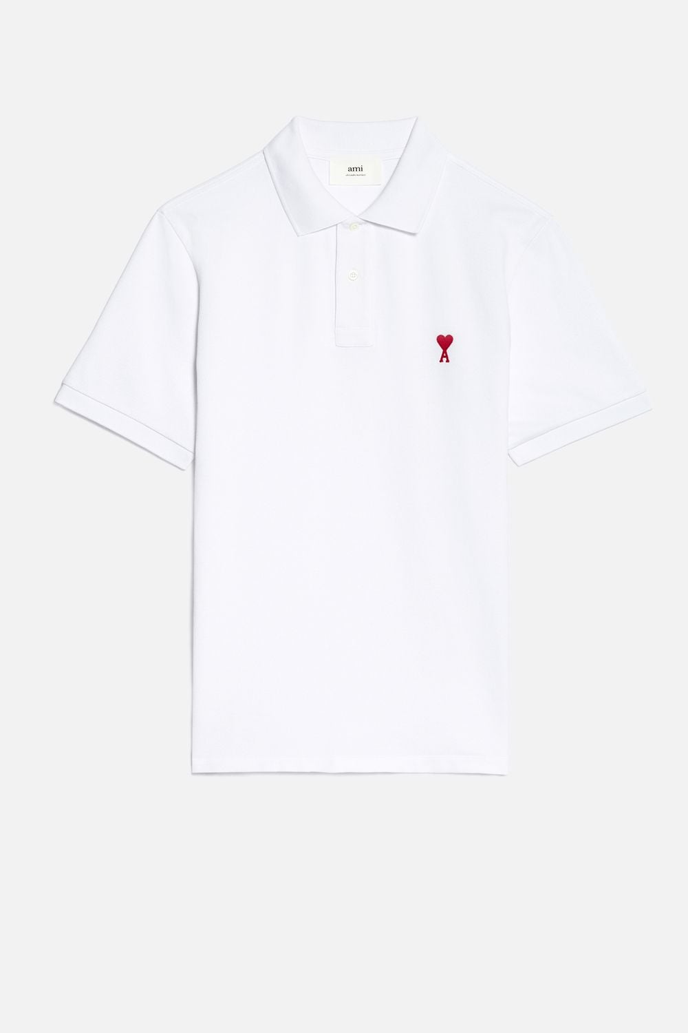 Ami Paris T-Shirts And Polos White Organic Cotton