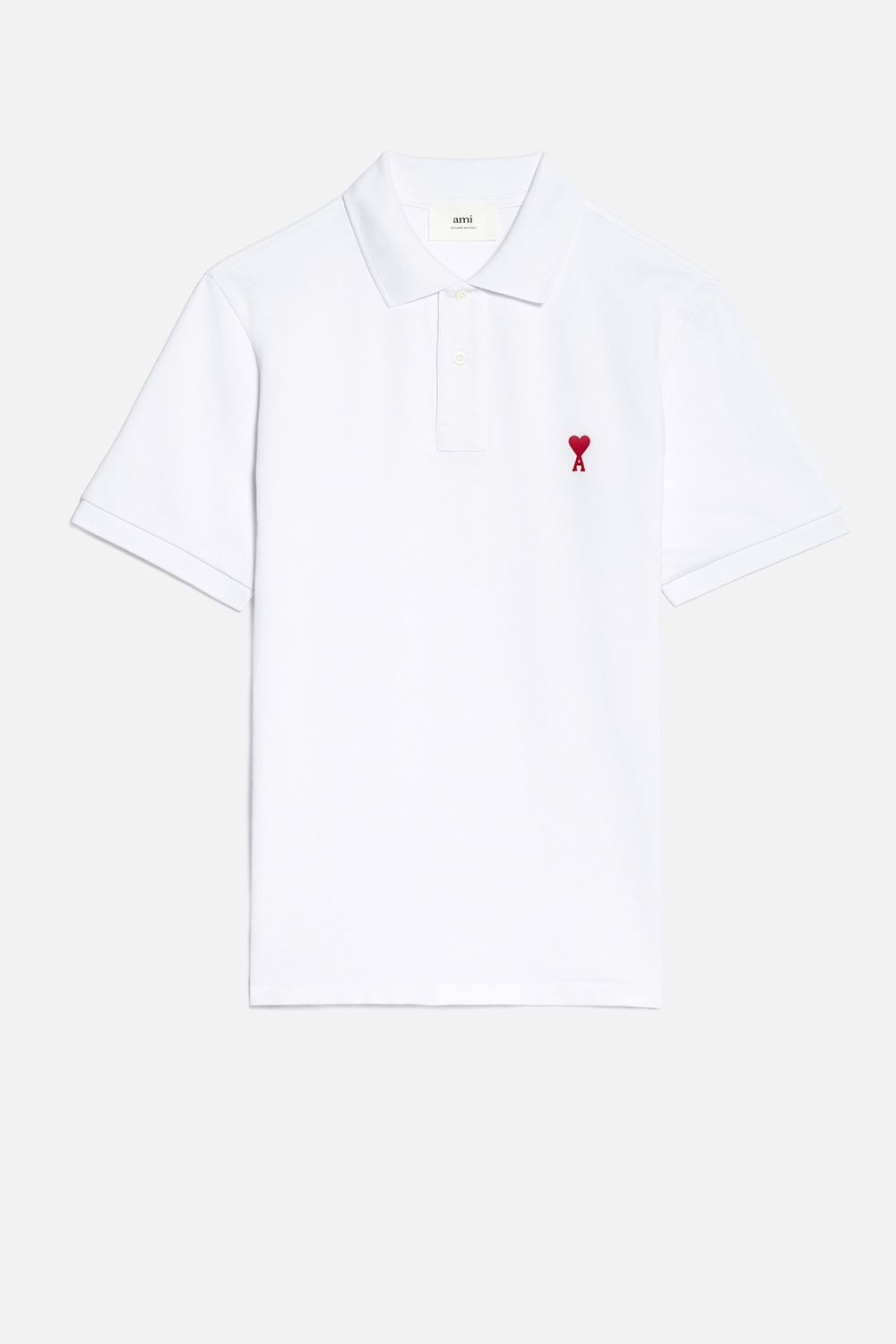 Ami Paris T-Shirts And Polos White Organic Cotton