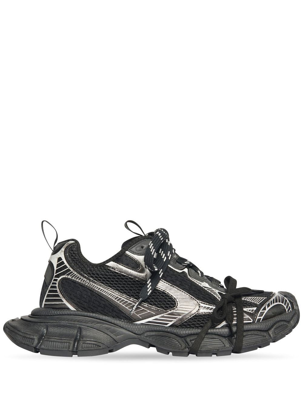 Balenciaga Sneakers Black Fabric Sole: Rubber