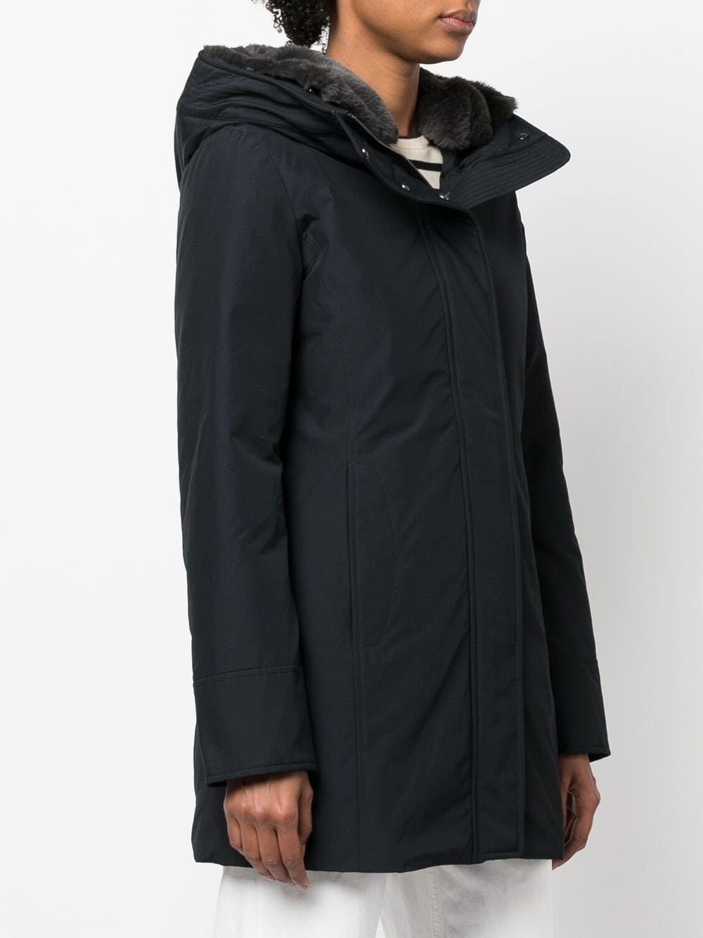 Woolrich Coats Blue Lining: Feather Down