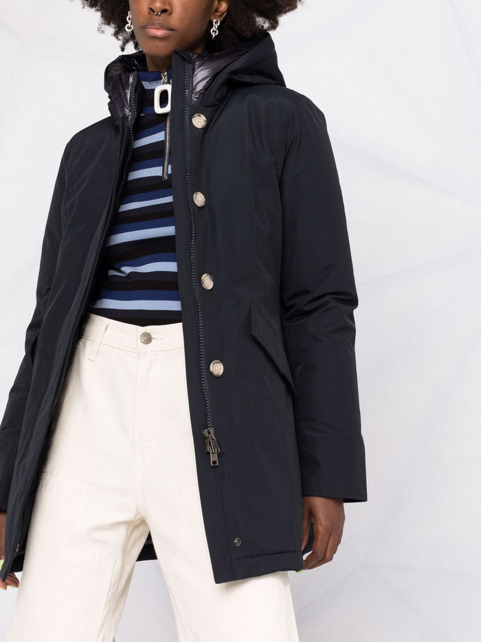Woolrich Coats Blu Lining: Feather Down