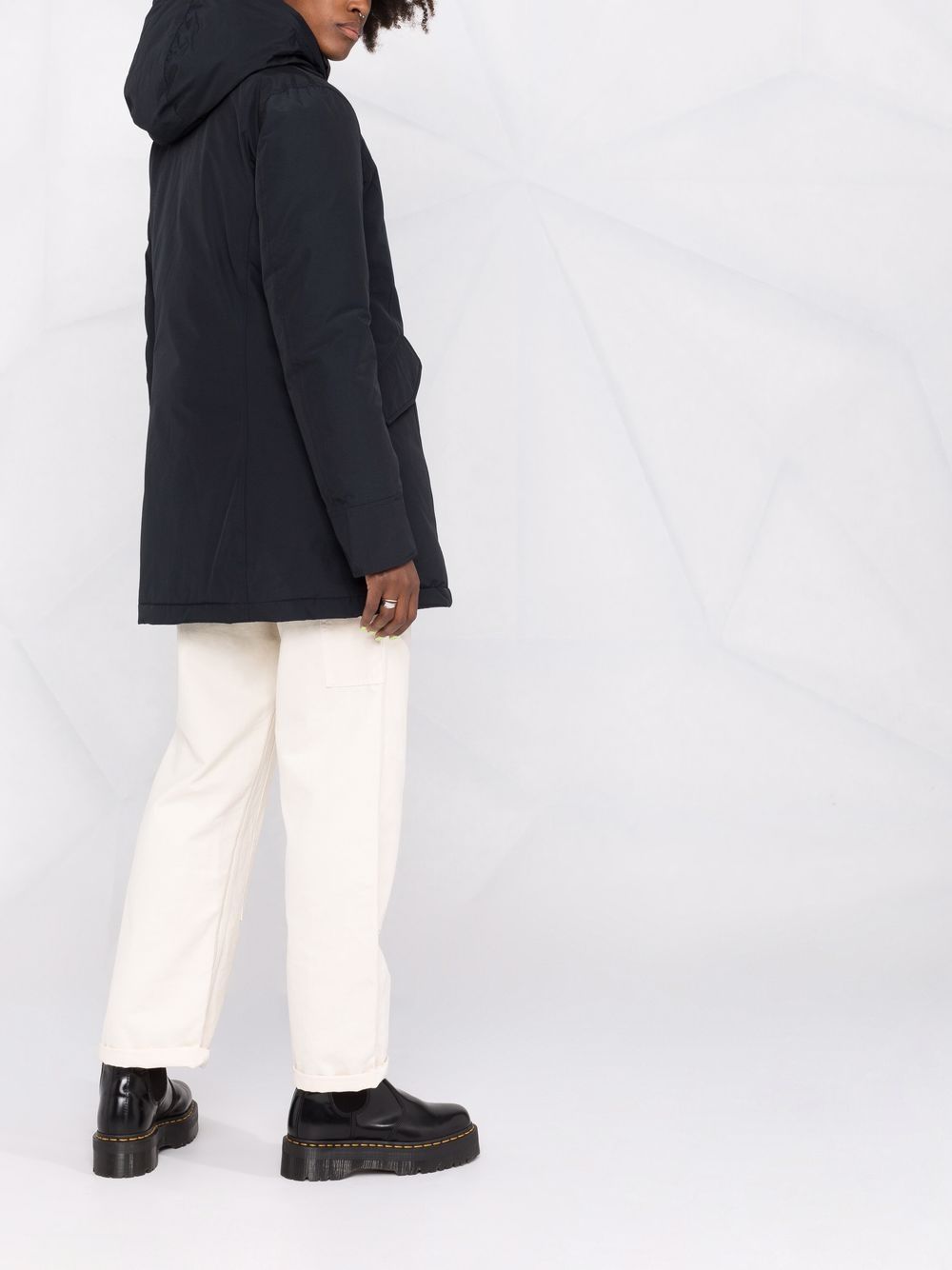 Woolrich Coats Blu Lining: Feather Down