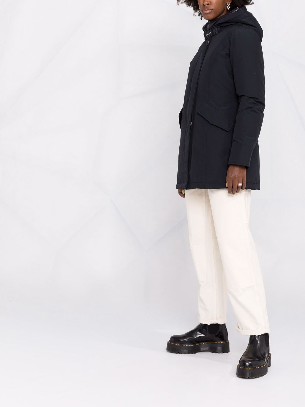 Woolrich Coats Blu Lining: Feather Down