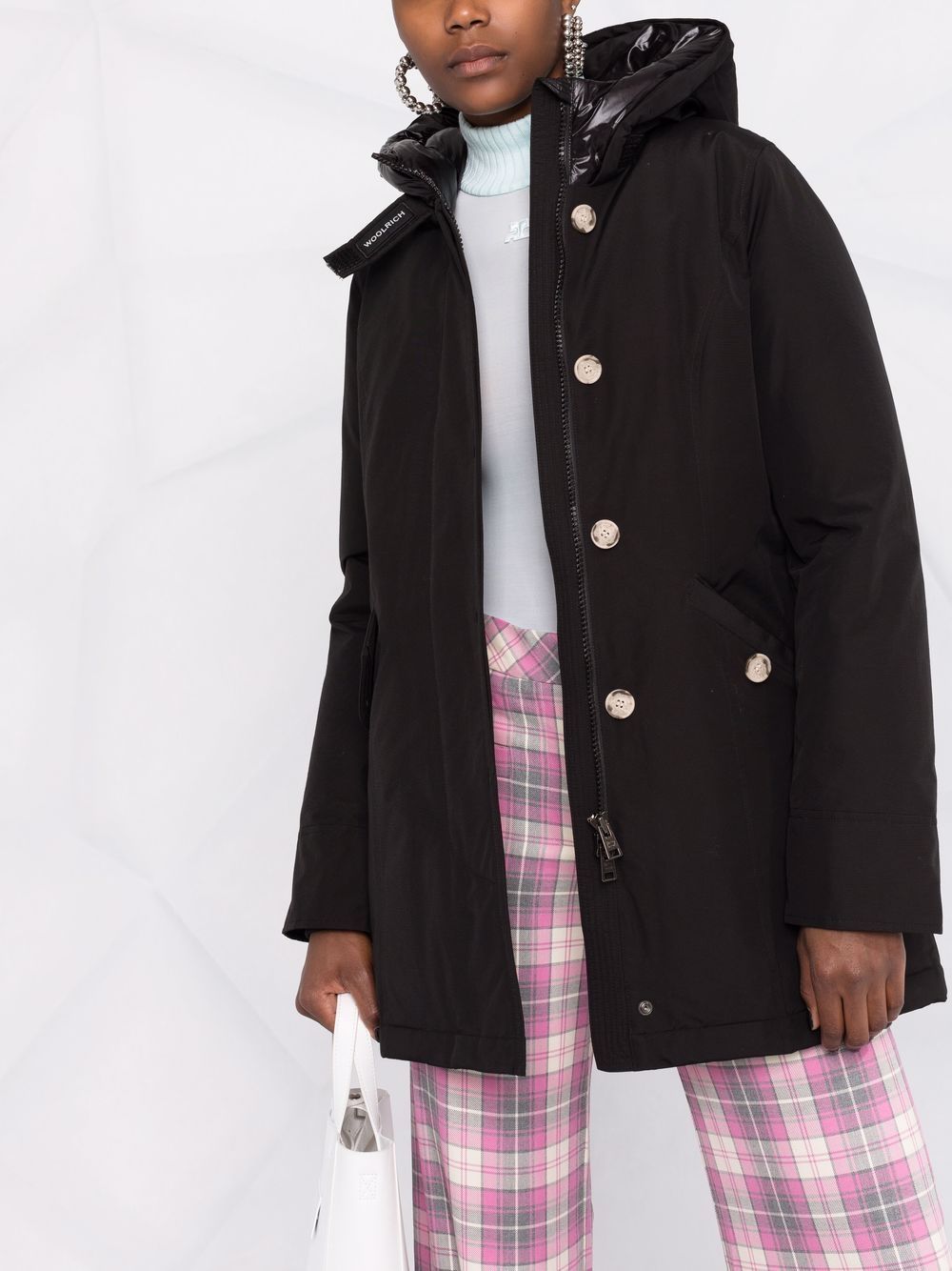 Woolrich Coats Nero Lining: Feather Down
