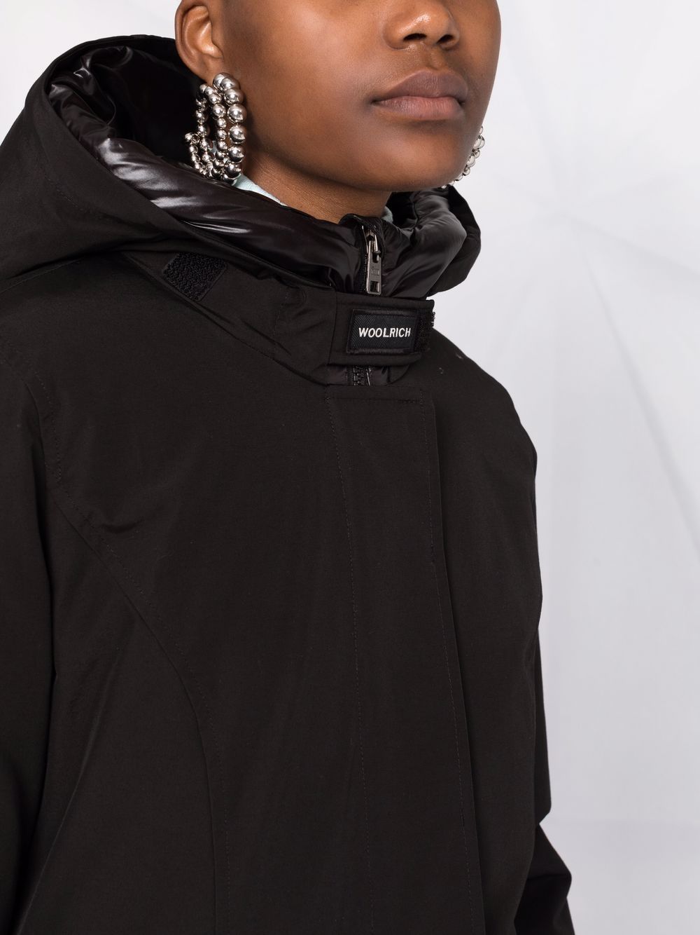 Woolrich Coats Nero Lining: Feather Down