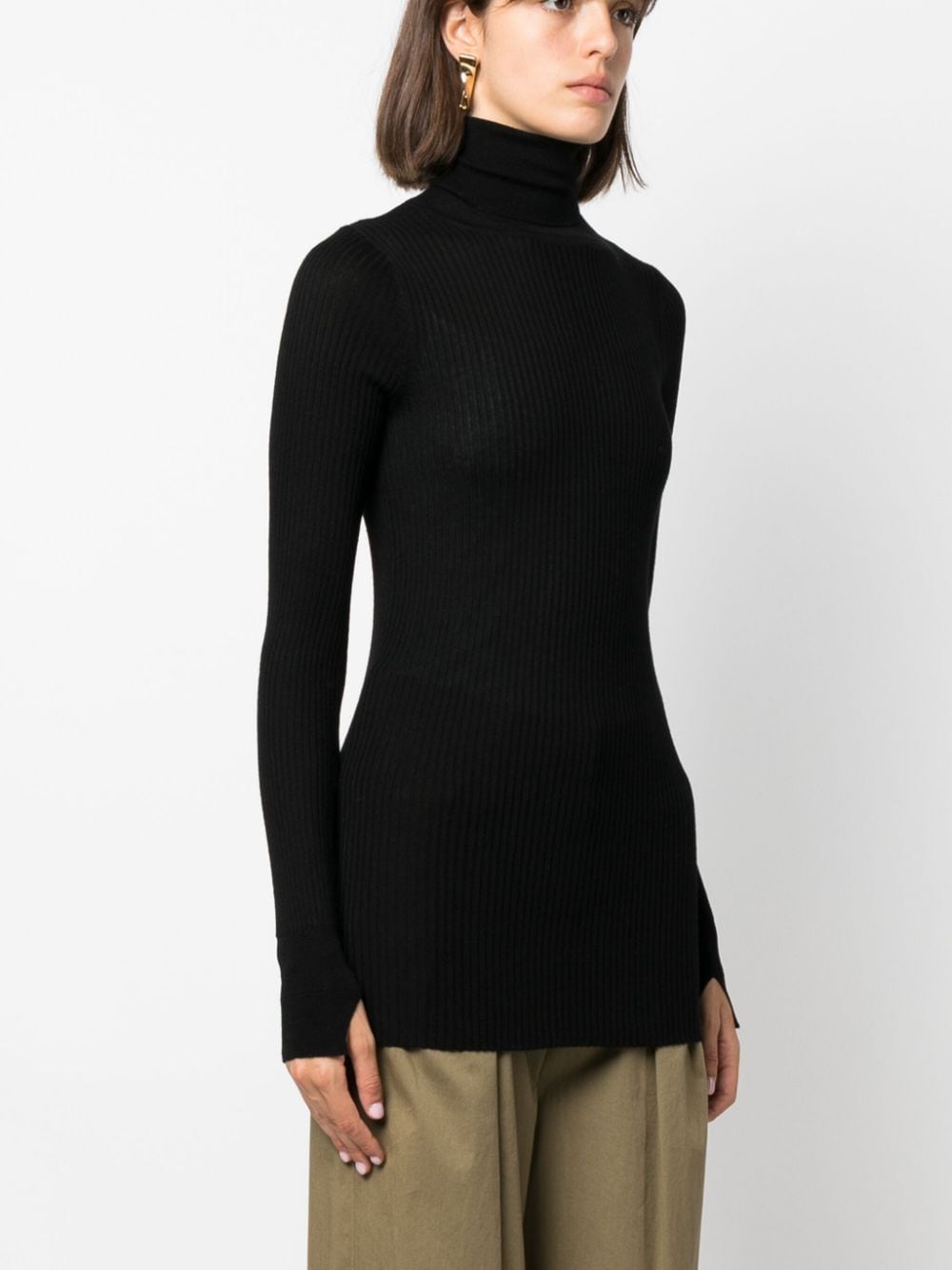 Wild Cashmere Sweaters Black Silk